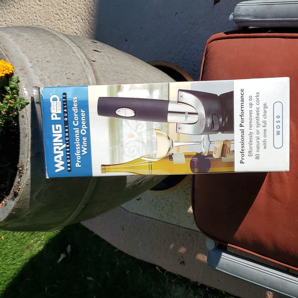 Waring pro professional  cordless wine opener